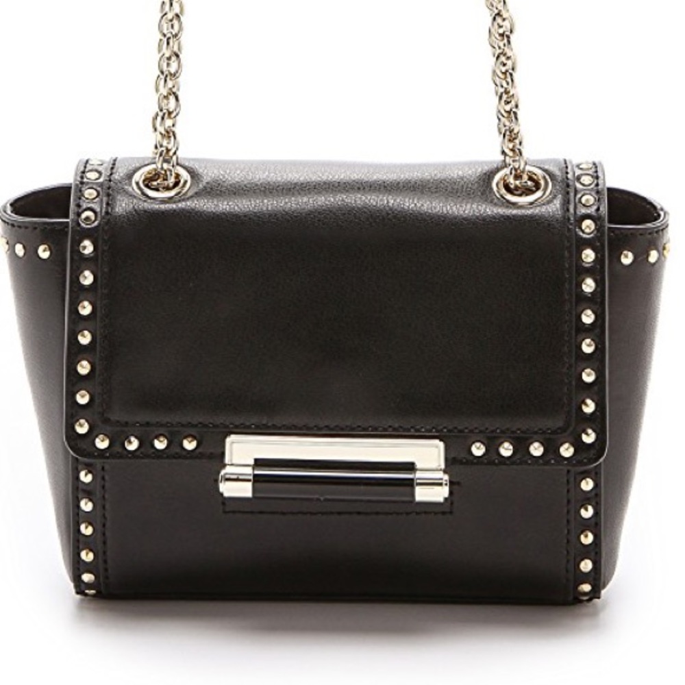 DVF 440 Mini Faceted Stud Handbag